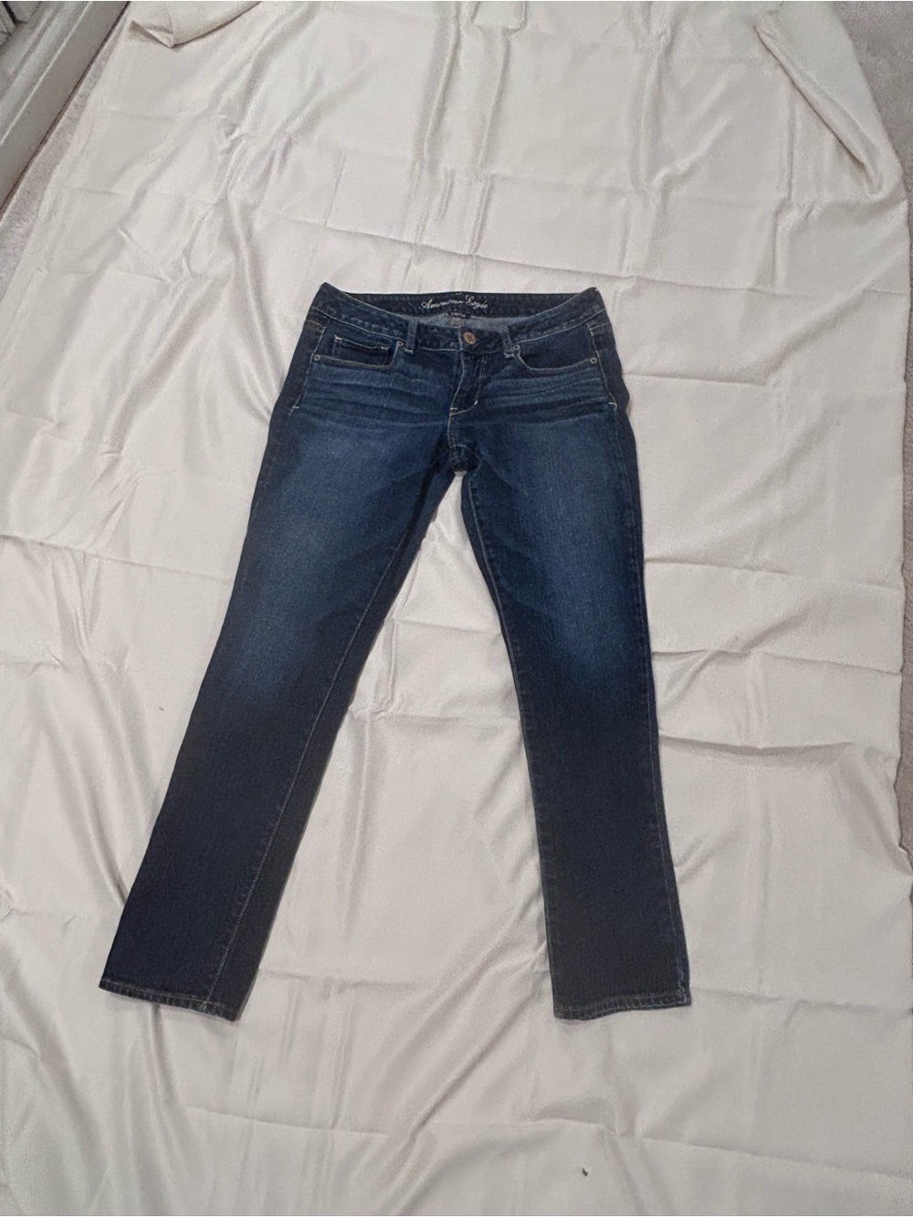 American Eagle Outfitters Dark Blue Skinny Jeans